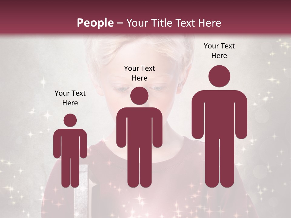 Happy Childhood Little PowerPoint Template