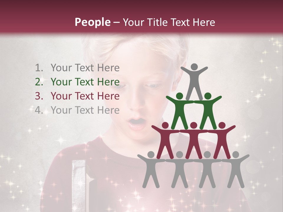 Happy Childhood Little PowerPoint Template