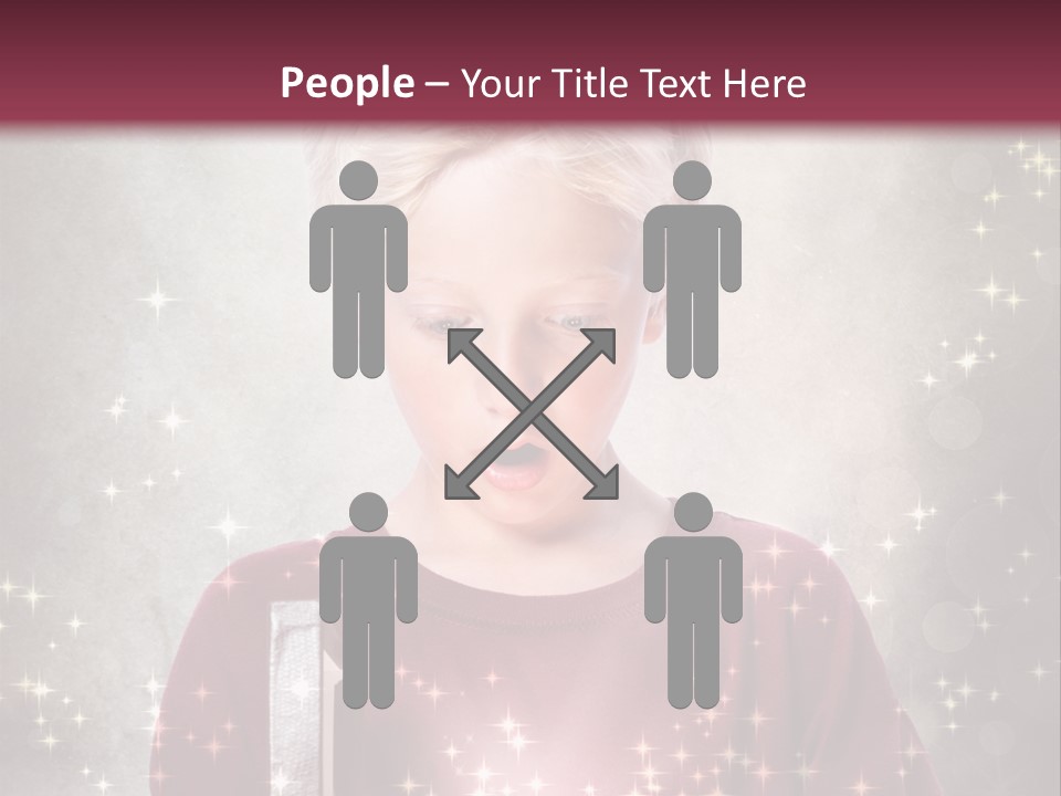 Happy Childhood Little PowerPoint Template