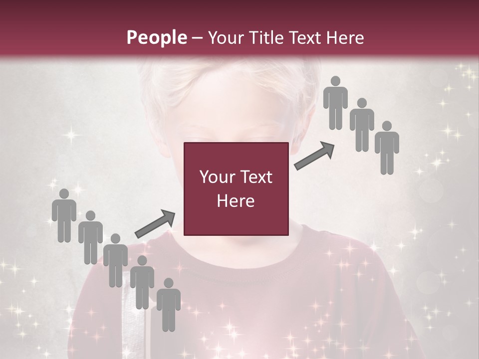 Happy Childhood Little PowerPoint Template