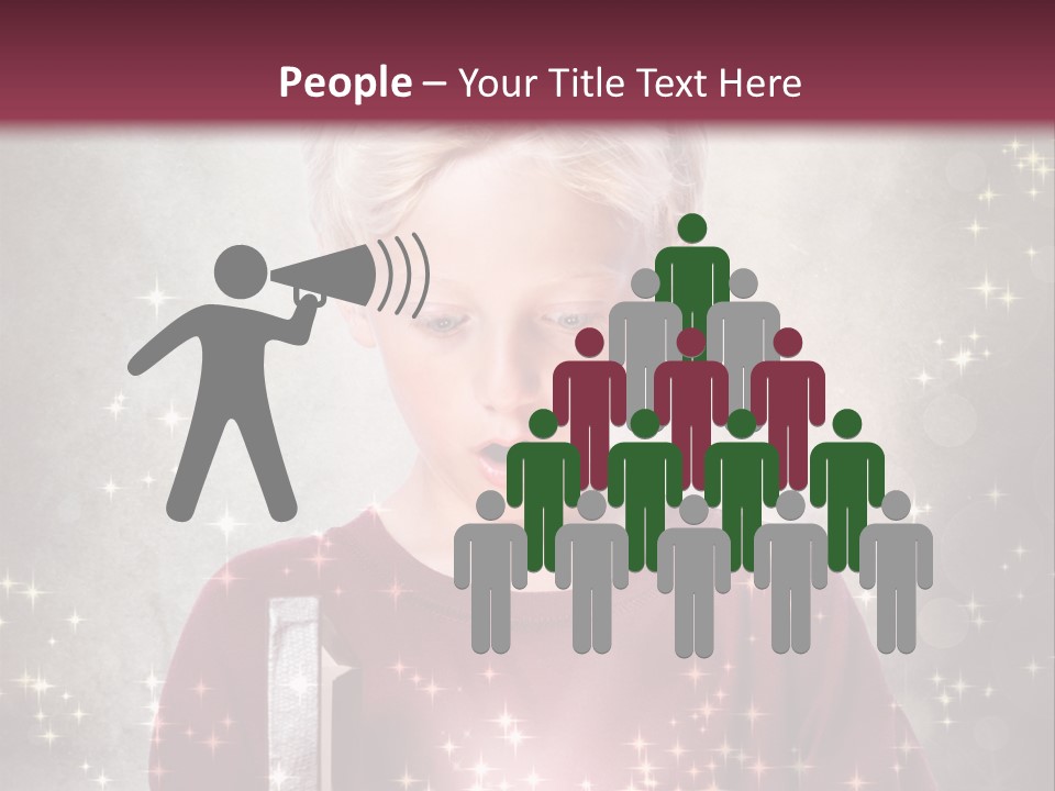 Happy Childhood Little PowerPoint Template