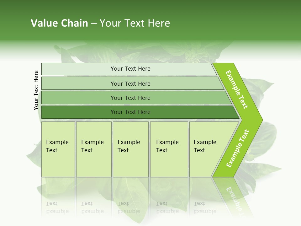 Ingredient Isolated Herb PowerPoint Template