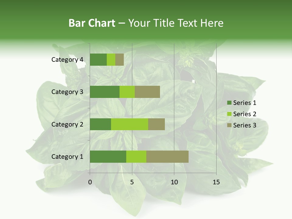 Ingredient Isolated Herb PowerPoint Template