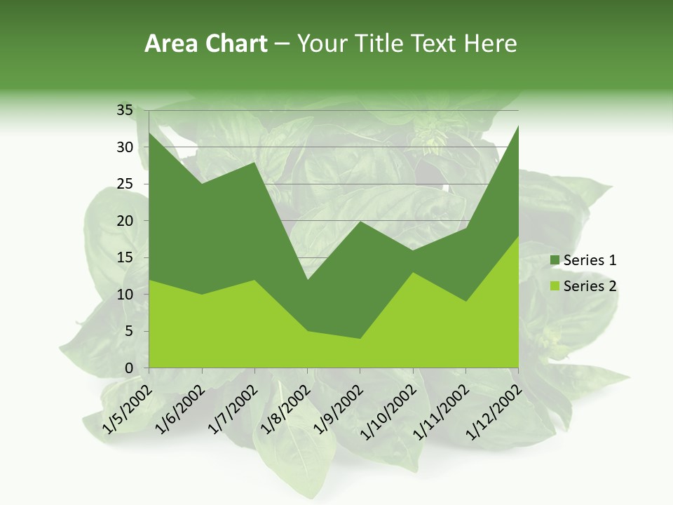 Ingredient Isolated Herb PowerPoint Template
