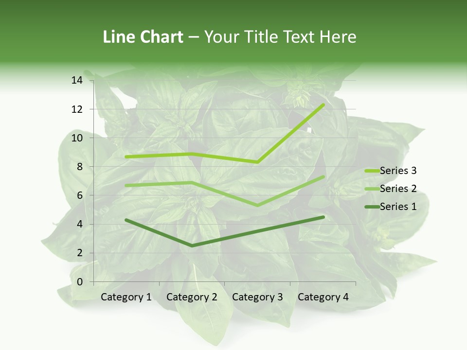 Ingredient Isolated Herb PowerPoint Template