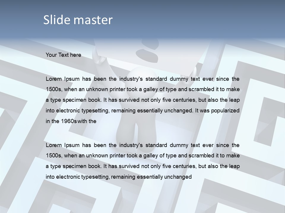 Mystery Uncertainty Assist PowerPoint Template