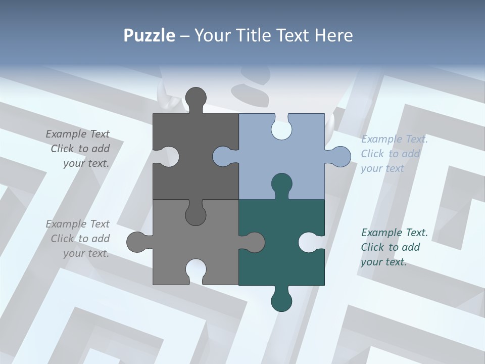 Mystery Uncertainty Assist PowerPoint Template