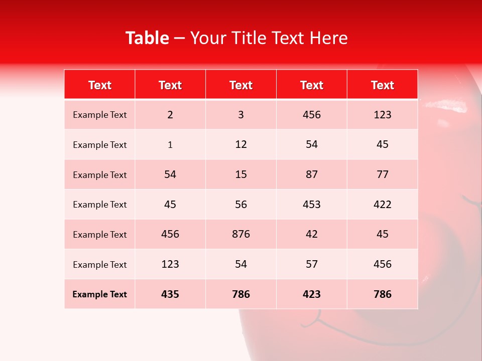 Money Box Detail White PowerPoint Template