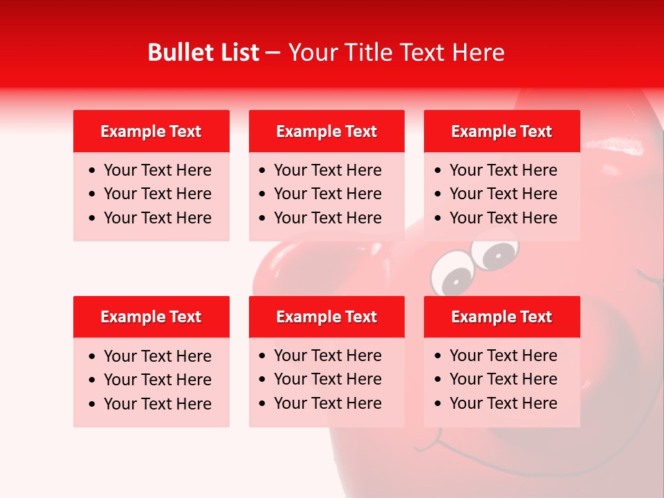 Money Box Detail White PowerPoint Template