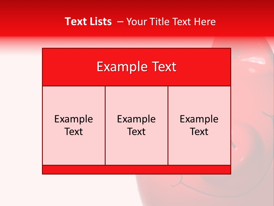 Money Box Detail White PowerPoint Template