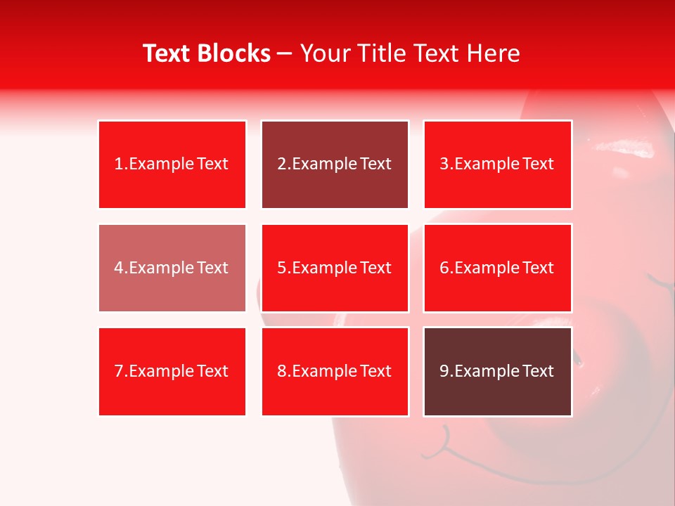 Money Box Detail White PowerPoint Template