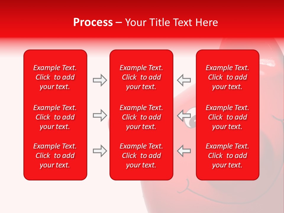 Money Box Detail White PowerPoint Template