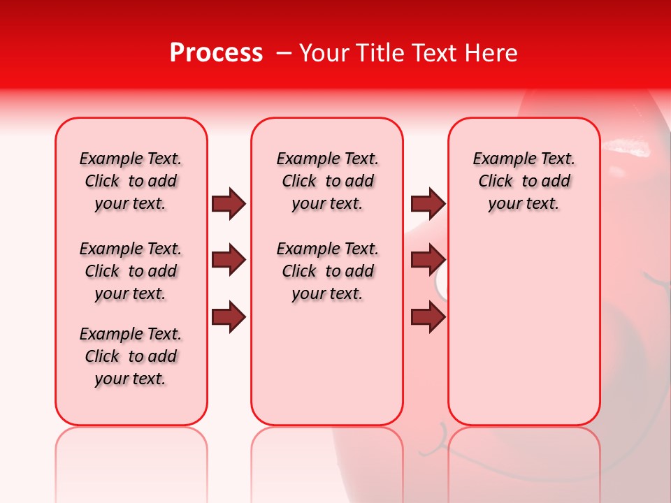 Money Box Detail White PowerPoint Template