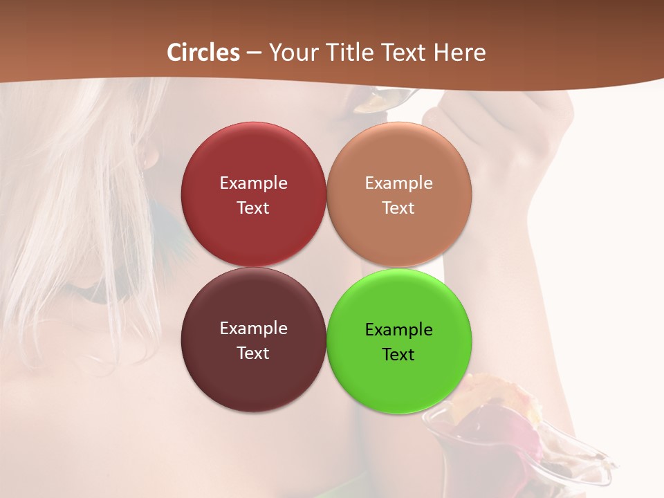 Hold Alone Cheerful PowerPoint Template