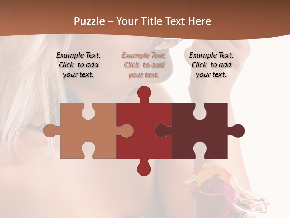 Hold Alone Cheerful PowerPoint Template