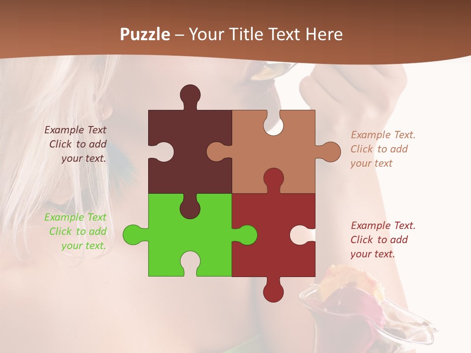 Hold Alone Cheerful PowerPoint Template