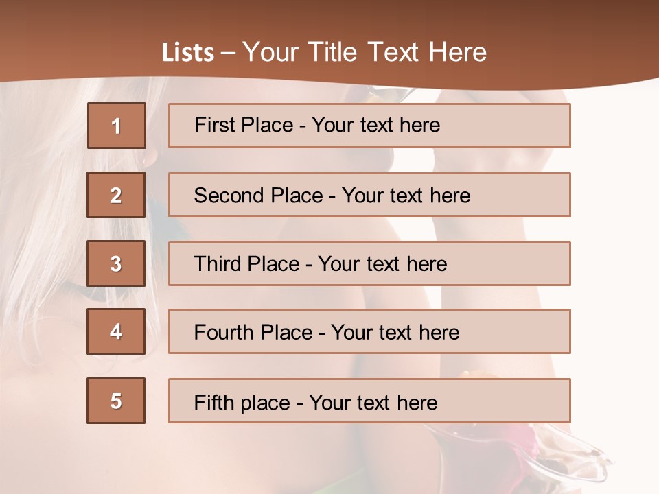 Hold Alone Cheerful PowerPoint Template