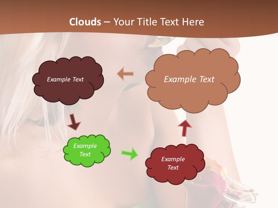 Hold Alone Cheerful PowerPoint Template