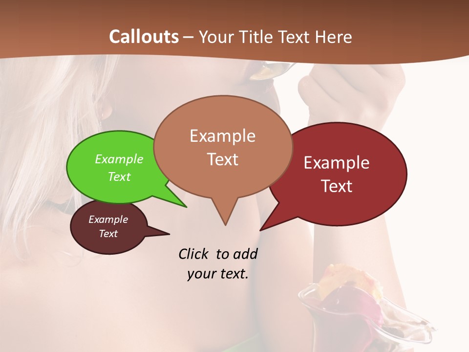 Hold Alone Cheerful PowerPoint Template