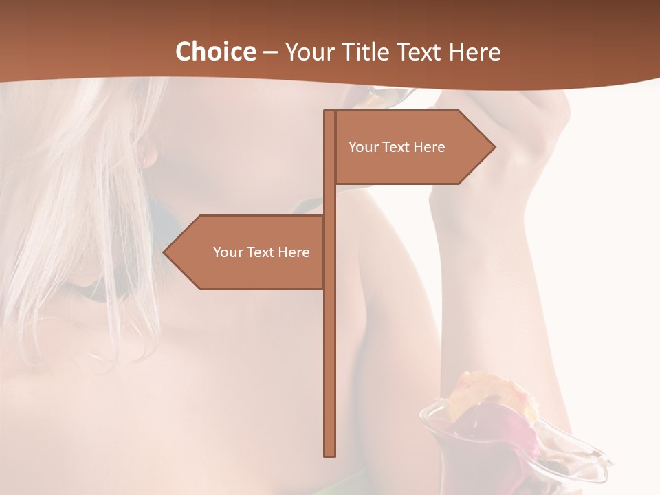 Hold Alone Cheerful PowerPoint Template