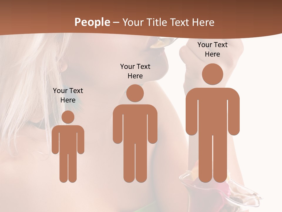 Hold Alone Cheerful PowerPoint Template