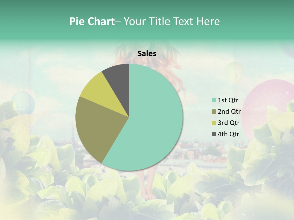 Blue Glamour Postcard PowerPoint Template