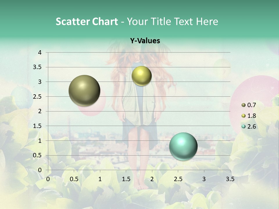 Blue Glamour Postcard PowerPoint Template