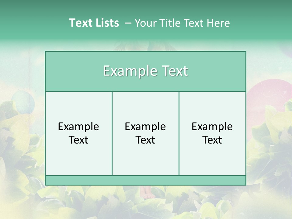 Blue Glamour Postcard PowerPoint Template