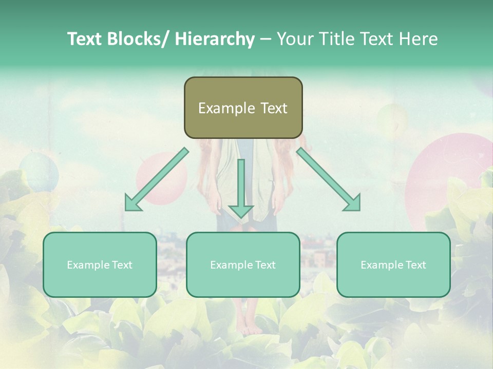 Blue Glamour Postcard PowerPoint Template