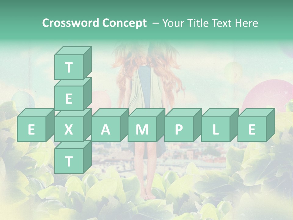 Blue Glamour Postcard PowerPoint Template