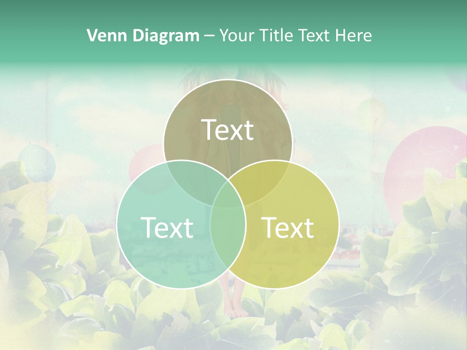 Blue Glamour Postcard PowerPoint Template