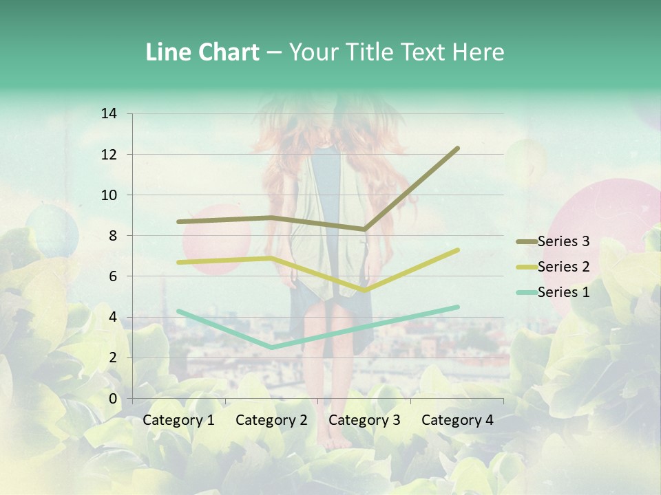 Blue Glamour Postcard PowerPoint Template