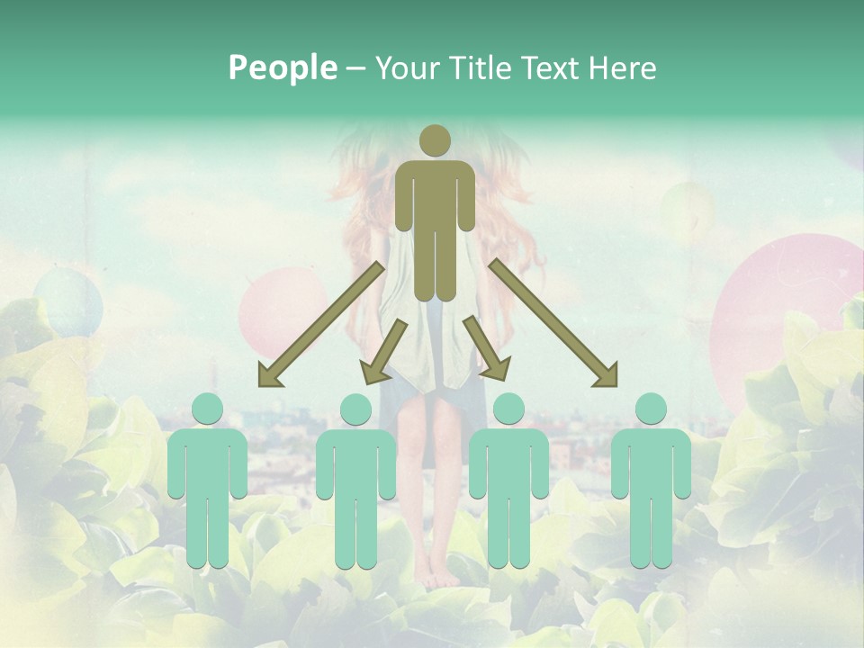 Blue Glamour Postcard PowerPoint Template