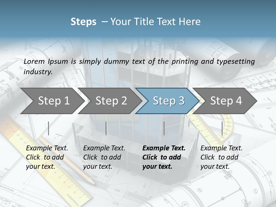 Pattern Industry Home PowerPoint Template