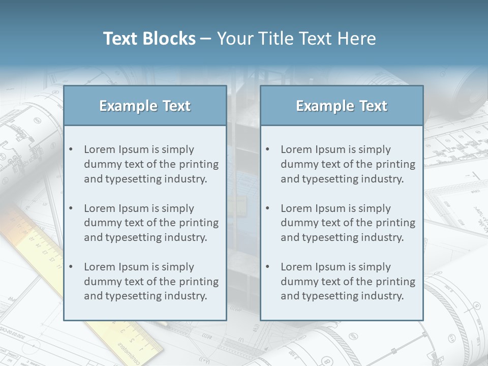 Pattern Industry Home PowerPoint Template