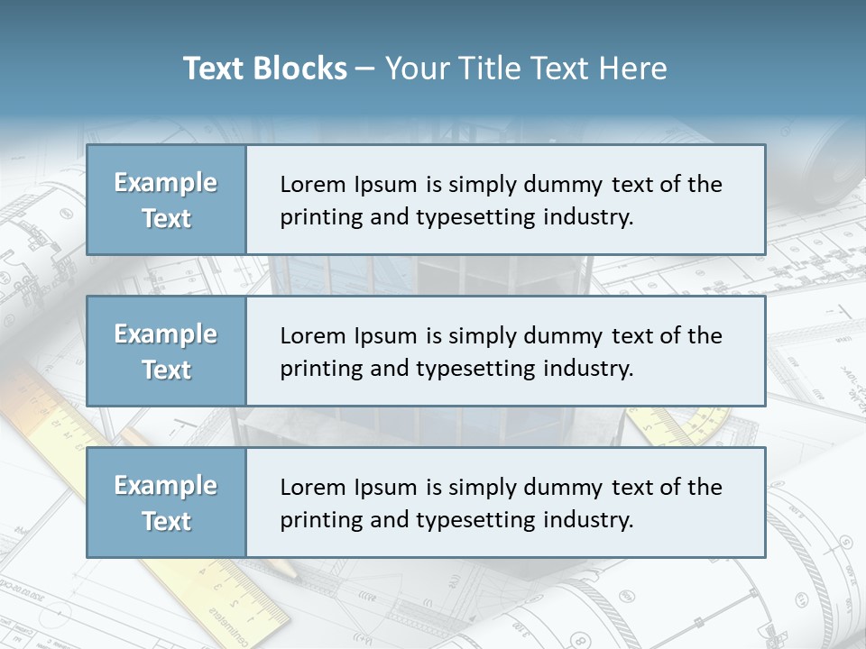 Pattern Industry Home PowerPoint Template