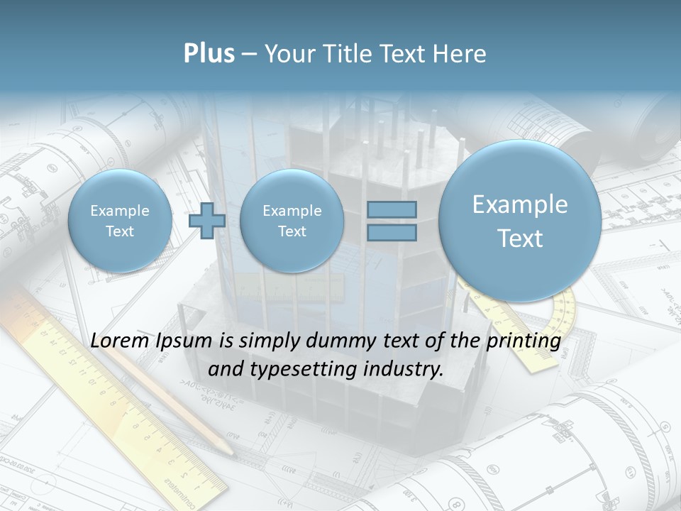 Pattern Industry Home PowerPoint Template
