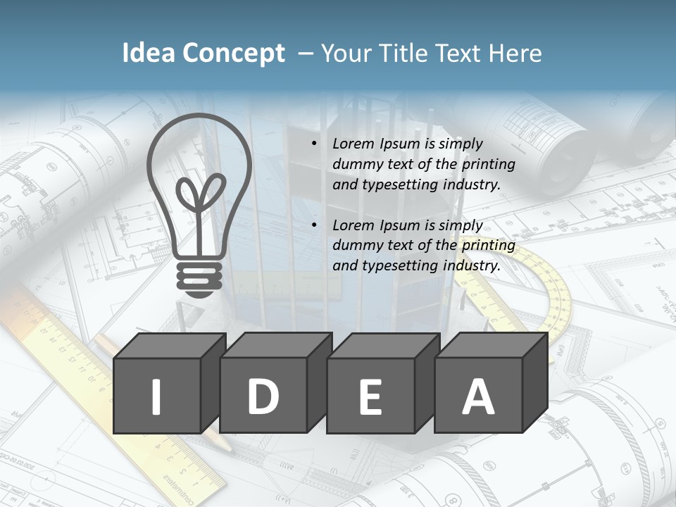 Pattern Industry Home PowerPoint Template