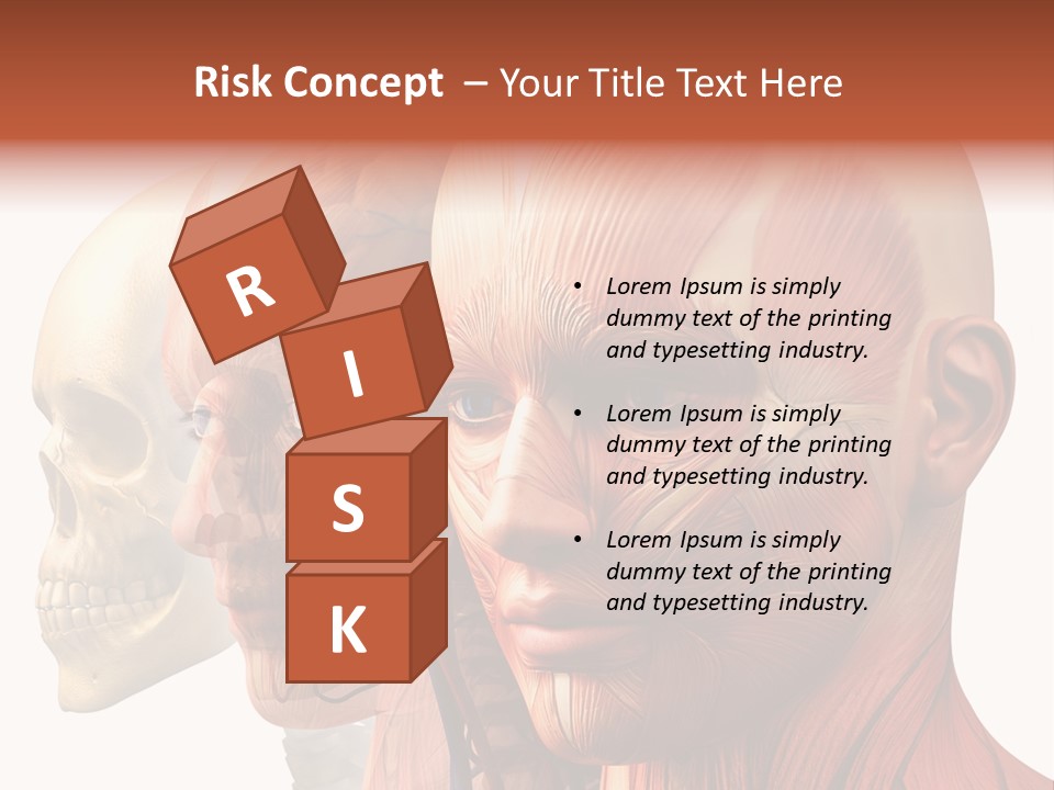 Chest Anatomically Isolated PowerPoint Template