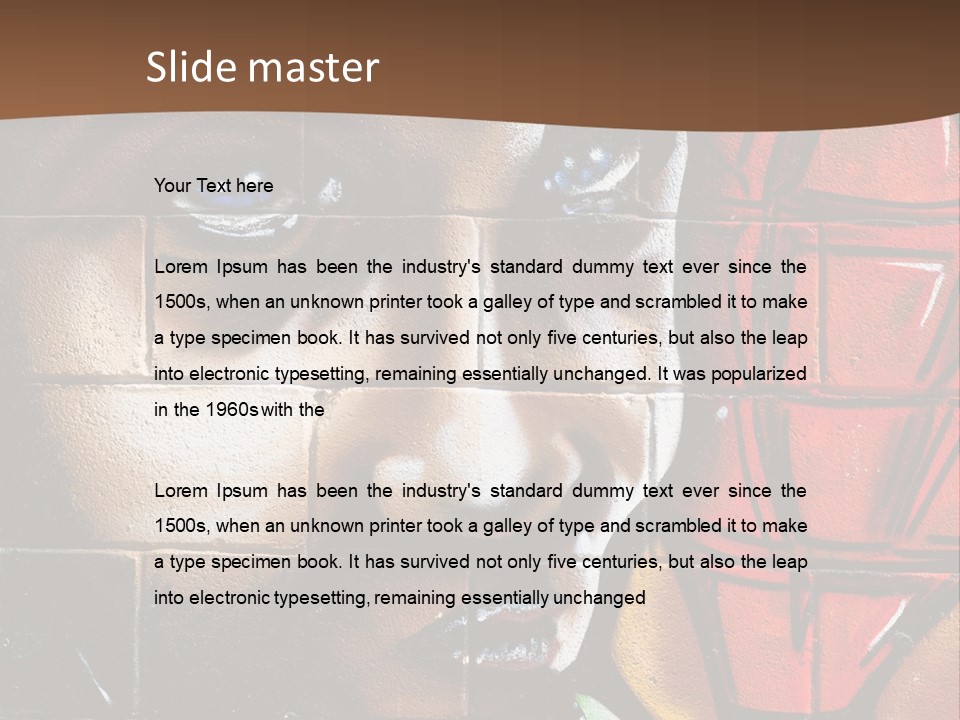 Urban Men Ghetto PowerPoint Template