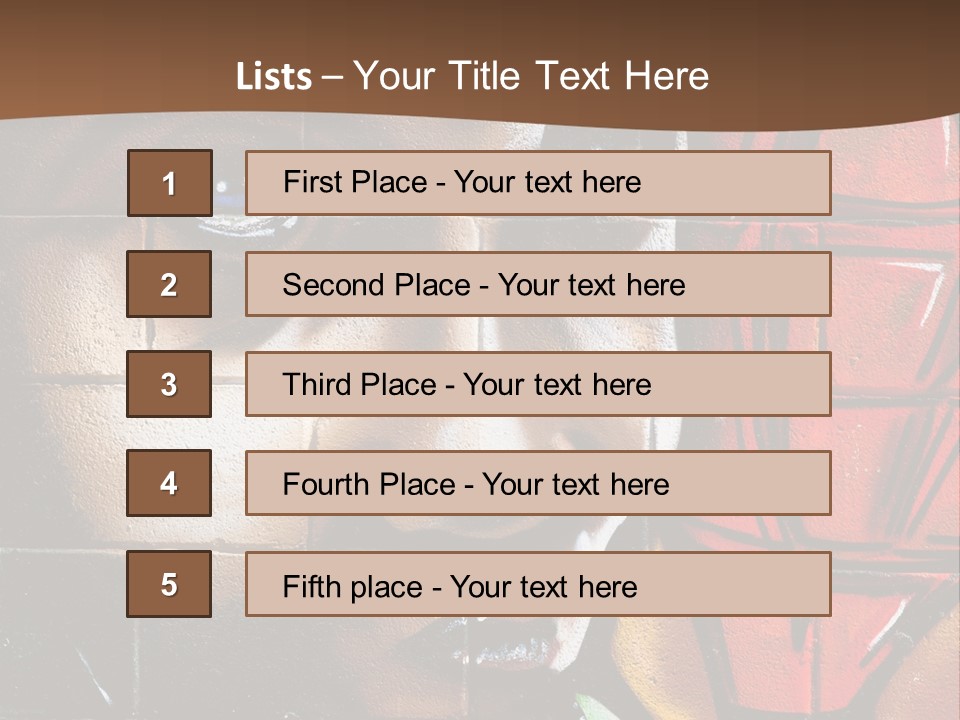 Urban Men Ghetto PowerPoint Template