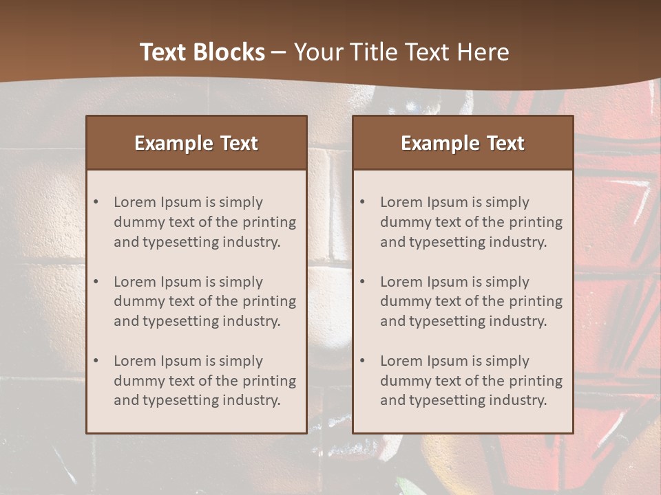 Urban Men Ghetto PowerPoint Template