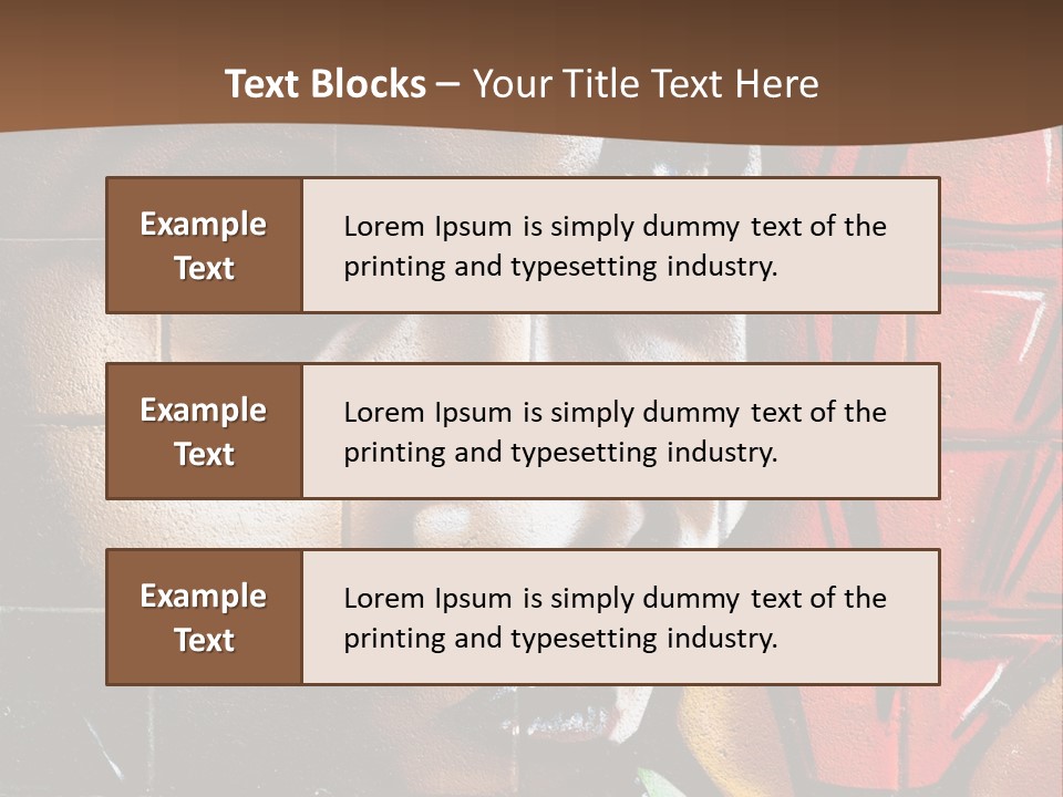 Urban Men Ghetto PowerPoint Template