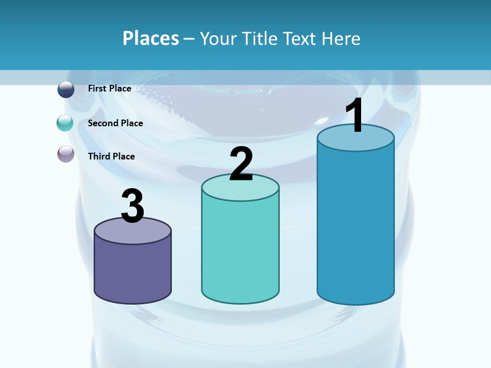 Isolated Water Clear PowerPoint Template