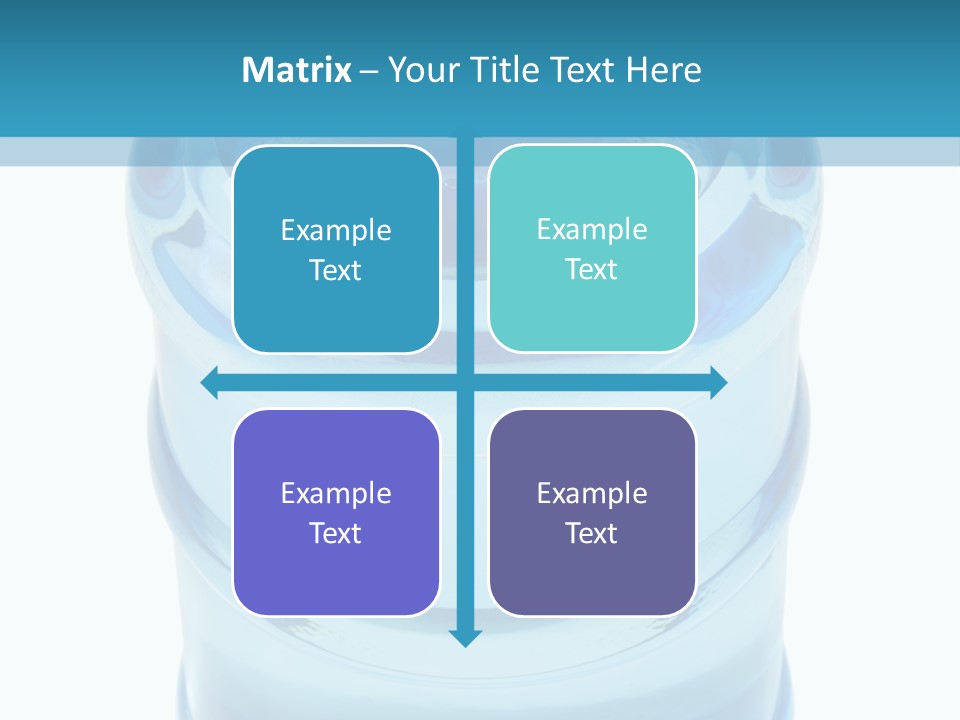 Isolated Water Clear PowerPoint Template