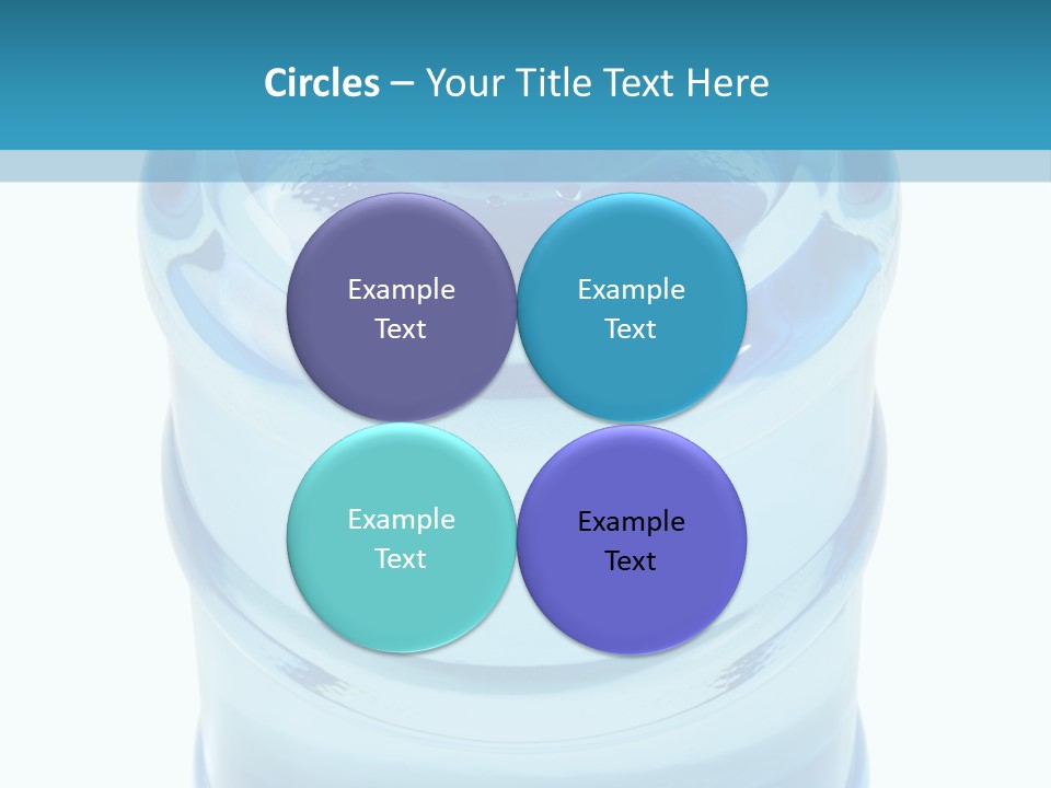 Isolated Water Clear PowerPoint Template