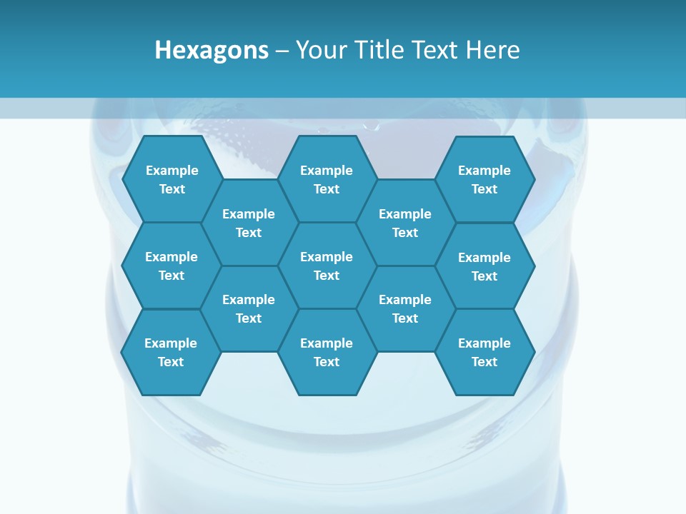 Isolated Water Clear PowerPoint Template