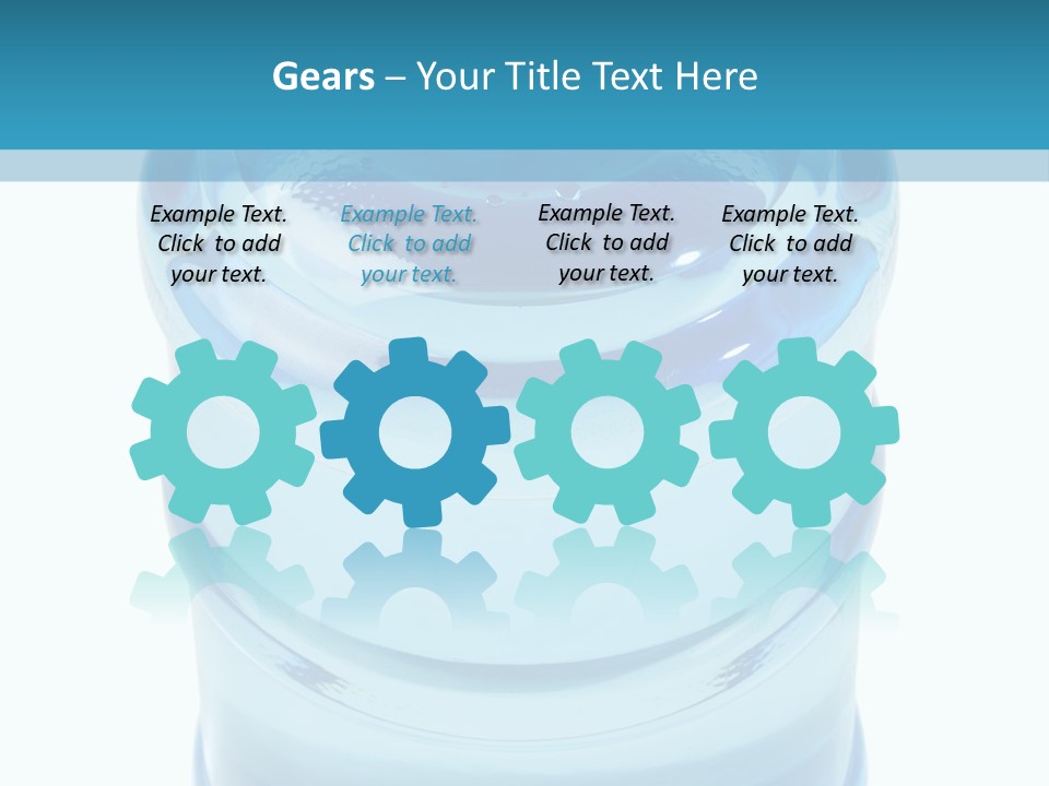 Isolated Water Clear PowerPoint Template