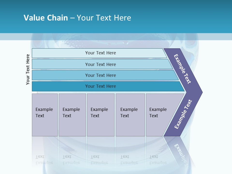 Isolated Water Clear PowerPoint Template