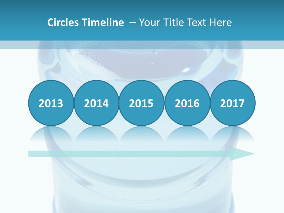 Isolated Water Clear PowerPoint Template